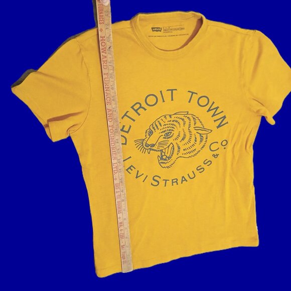RARE Detroit Town / Tigers Levi Strauss & Co Tee T-shirt - Mens- Small - Picture 4 of 6